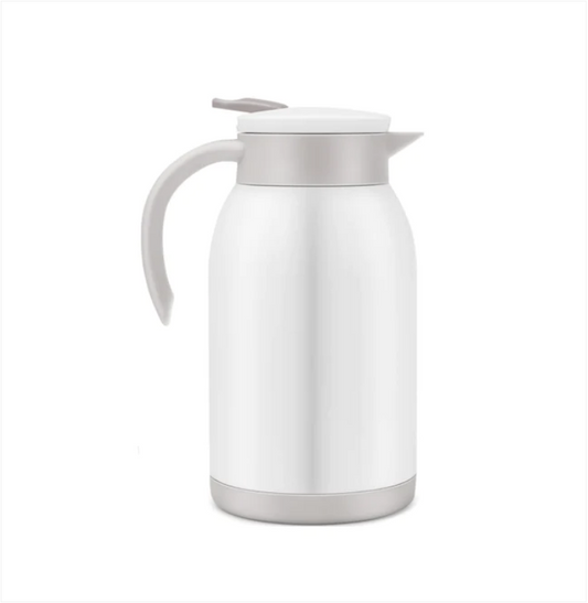 Stainless Steel Tea Coffee Pot with Plastic Handle 900 ml Assorted Colours