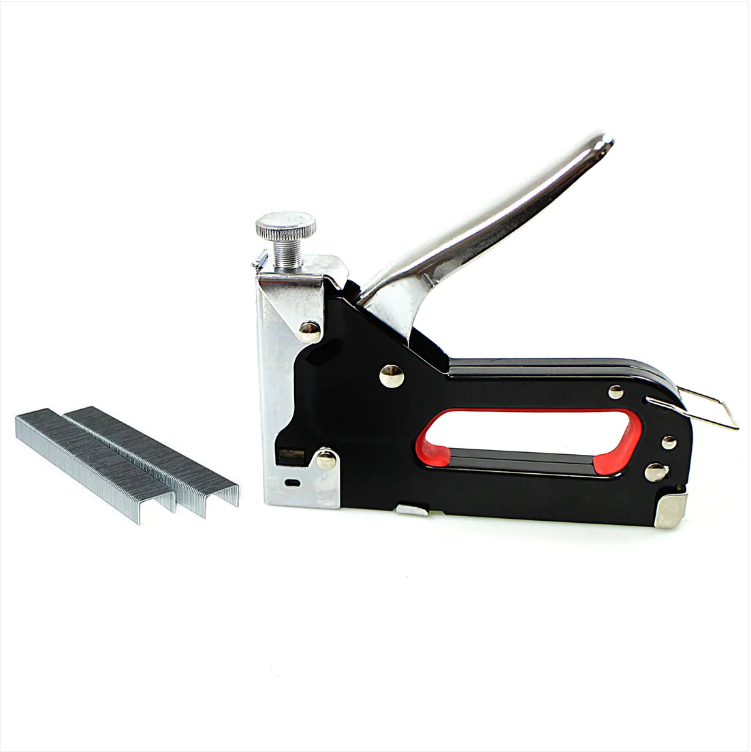 Staple Gun With Staples Home School Office Display Board Stapler Heavy Duty Gun