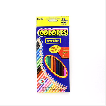 Stationery Children's Colouring Pencils Pack of 12