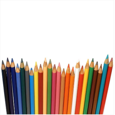 Stationery Children's Colouring Pencils Pack of 12