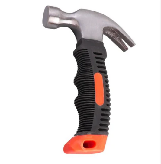 Steel Claw Hammer with Grip Handle 16 cm