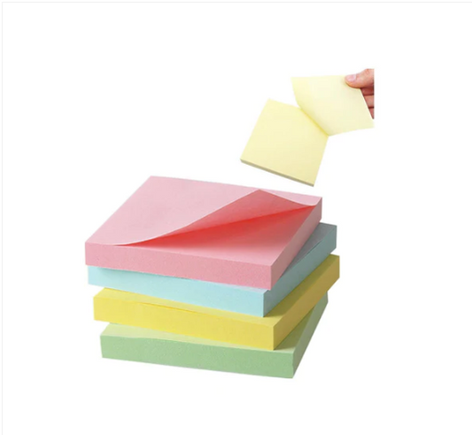 Sticky Notes Memo Block 400 Sheets 76 x 76 mm