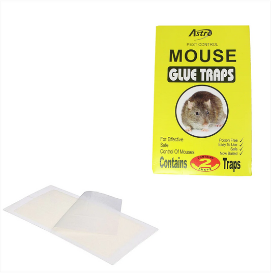 Sticky Peel Off Mouse Trap Glue Trap Effective Poison Free 2 In 1 Pack Trap