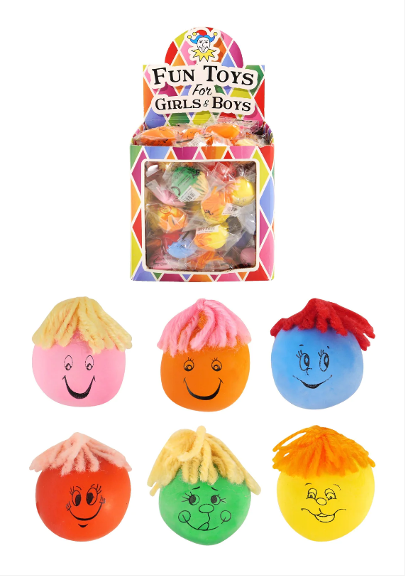 Stress Relief Moody Squeeze Assorted Colours Toys 3-4cm