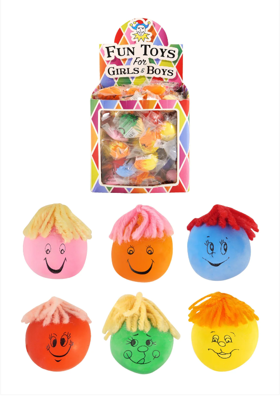 Stress Relief Moody Squeeze Assorted Colours Toys 3-4cm