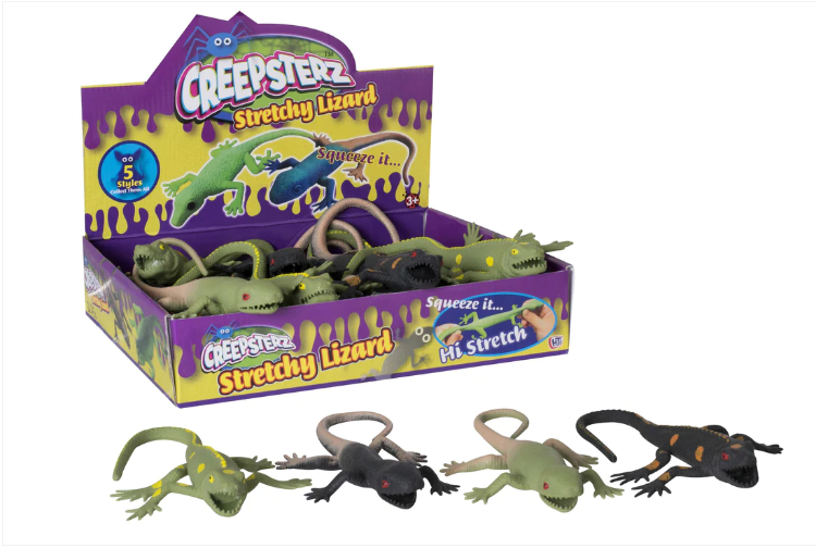 Stretchy Lizards Creepsterz Stretchy Lizards Squeeze It Assorted Colours