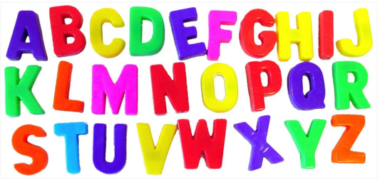 Strong Fridge Magnets Alphabet Letters With Symbols