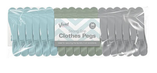 Strong Grip Clothes Pegs 36pk