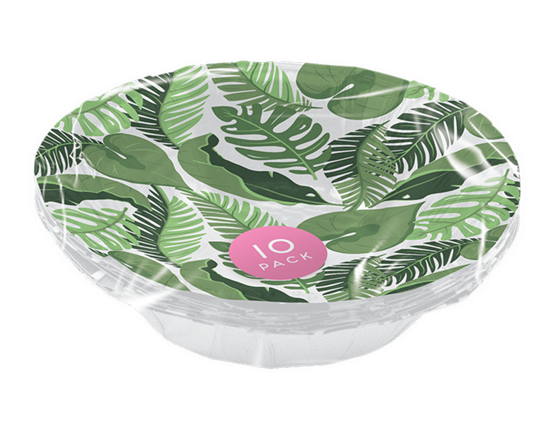 Summer Party Paper Bowls 17cm 10pk