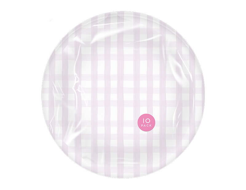 Summer Party Paper Plates 23cm 10pk PDQ