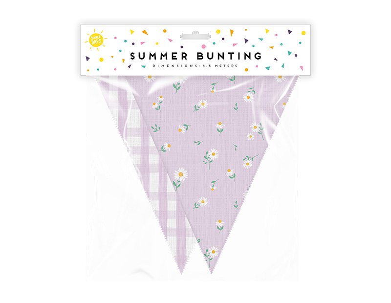 Summer Garden Bunting 4.5m