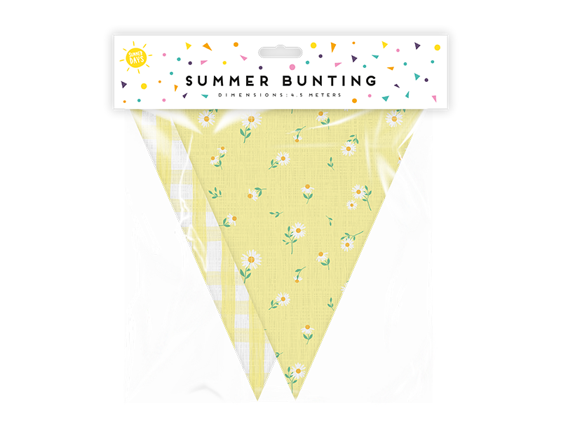 Summer Garden Bunting 4.5m