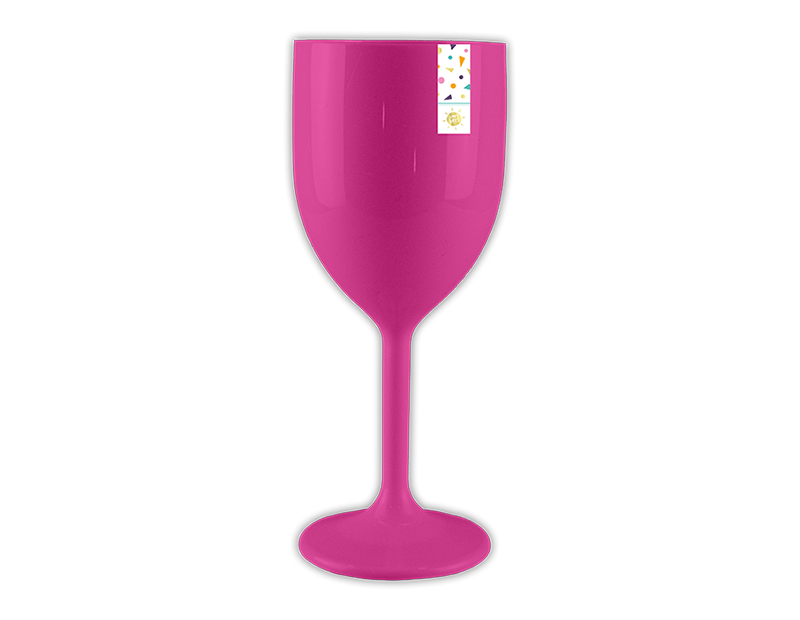 Summer Plastic Wine Glass