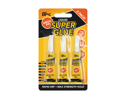 Super Glue 3g - 3 Pack