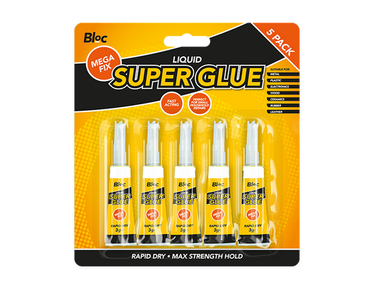 Super Glue 3g 5pk