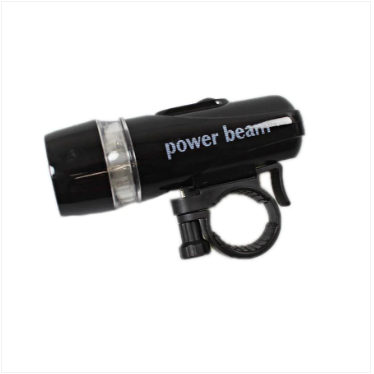 Super White LED Bike Headlight Torch Outdoor Requires Batteries