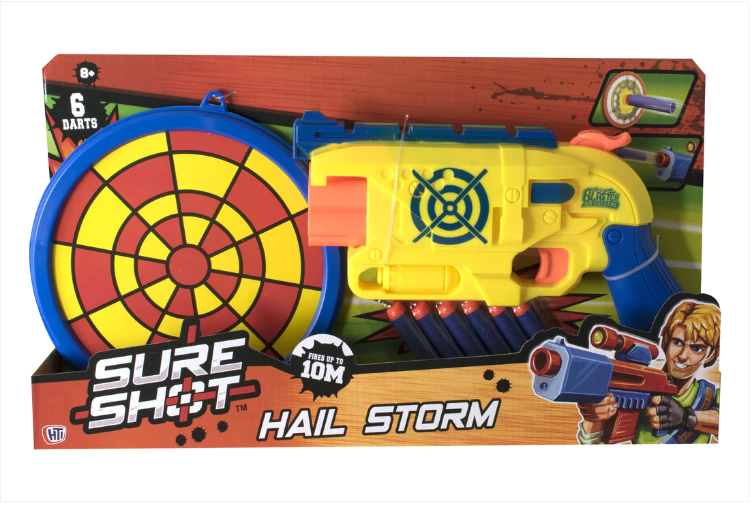 Sure Shot Hail Storm Firing Fun Fires Up To 10M