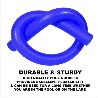 Swimming Pool Foam Noodle Tube Blue