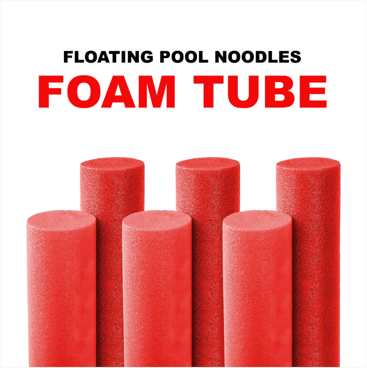 Swimming Pool Foam Noodle Tube Red