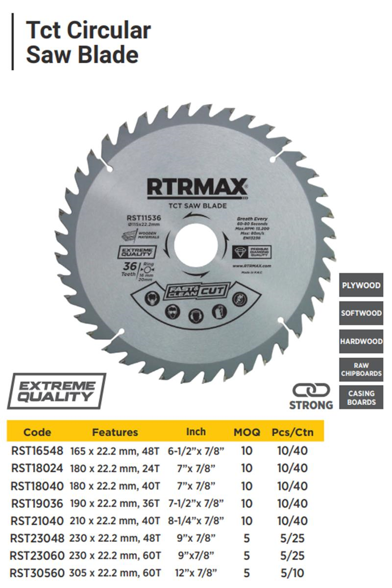 TCT CIRCULAR WOOD SAW BLADE 230MM 48T
