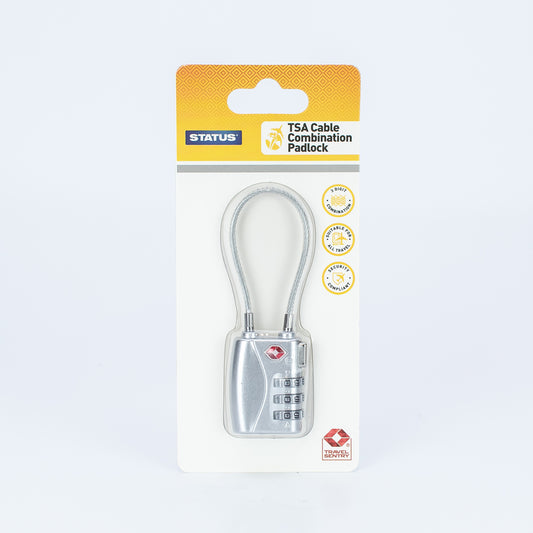TSA Combination Travel Padlock - 1 pk - in a Trapped Blister - CDU