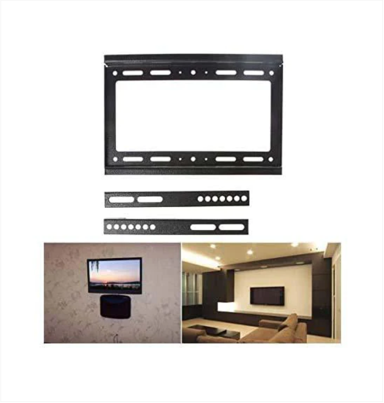 TV Flat Panel Wall Mount Suitable for 14'' - 42'' Black DIY Wall Mount