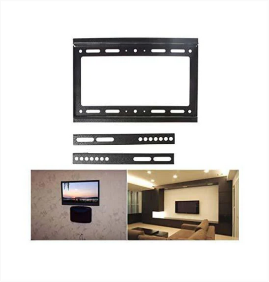 TV Flat Panel Wall Mount Suitable for 14'' - 42'' Black DIY Wall Mount