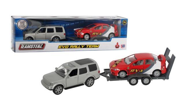 Teamsterz Eve Rally Team Childrens Toy Tow Truck Transporter