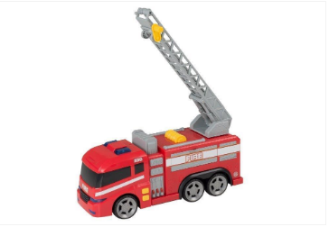 Teamsterz Light And Sound Childrens Interactive Fire Engine