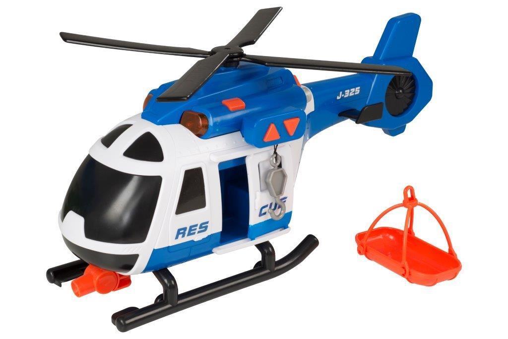 Teamsterz Light And Sound Interactive Rescue Helicopter Childrens Toy