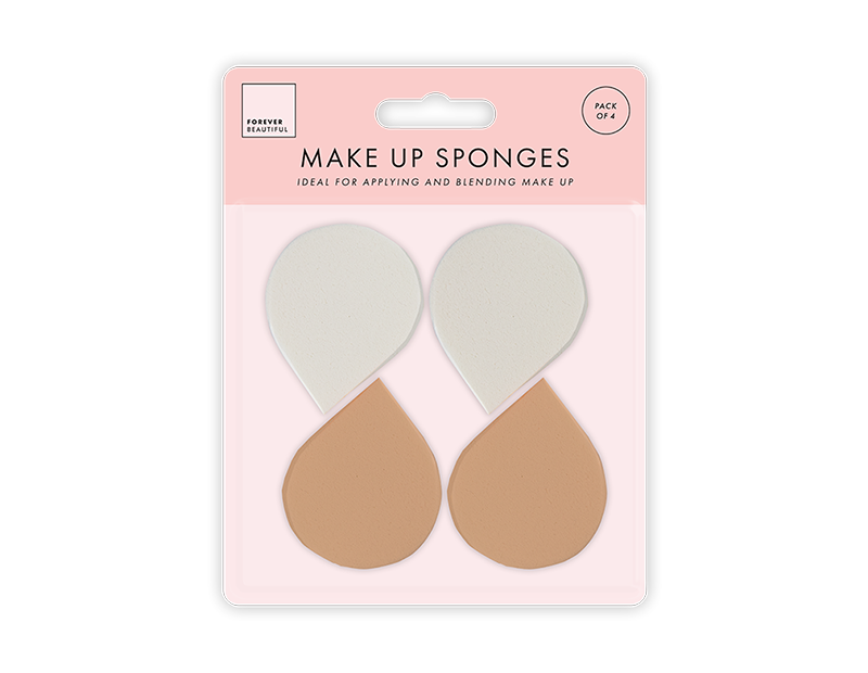 Teardrop Make Up Sponge 4pk