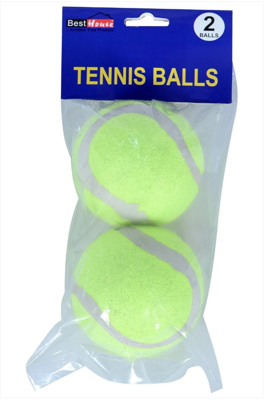 Tennis Balls Pack Of 2 Outdoor Fun