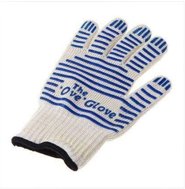 The 'Ove' Glove Heavy Duty Oven Glove Non- Slip Silicone Grip Washable 15 cm x 24 cm Large 130 Gram