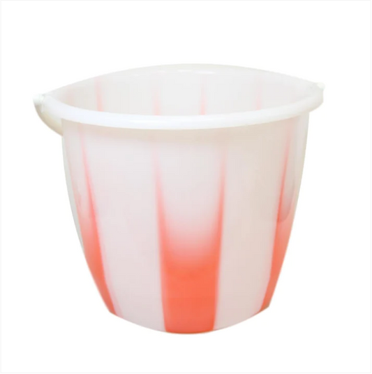 Tie Dye Plastic Water Bucket Indoor Outdoor Washing Up Bucket 13.5 Litre