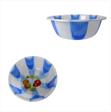 Tie Dye Print Plastic Kitchen Bowls Bowls Large 35 cm Assorted Colours