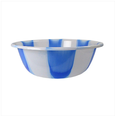 Tie Dye Print Plastic Kitchen Bowls Bowls Large 35 cm Assorted Colours