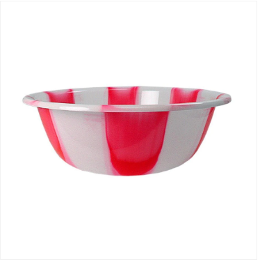 Tie Dye Print Plastic Kitchen Bowls Bowls Medium 32 cm Assorted Colours