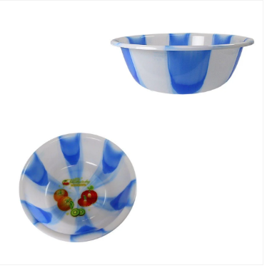 Tie Dye Print Plastic Kitchen Bowls Bowls Medium 32 cm Assorted Colours