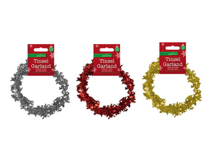 Tinsel Garland 7.5m