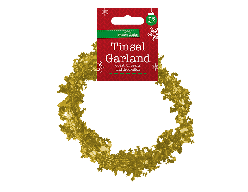 Tinsel Garland 7.5m