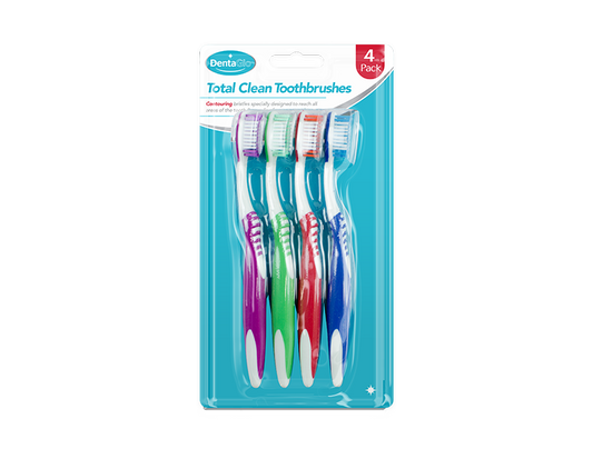 Toothbrushes - 4 Pack