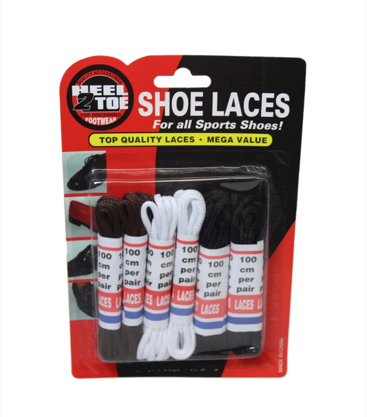 Top Quality Shoe Laces For All Types Of Sports Shoes Brown White Black 100cm Laces