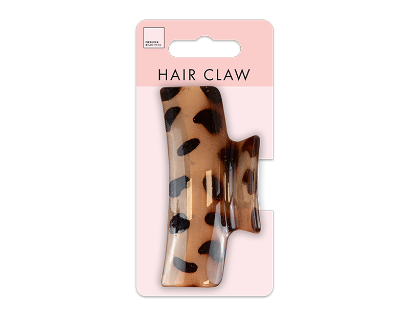 Tortoise Shell Hair Claw Clip