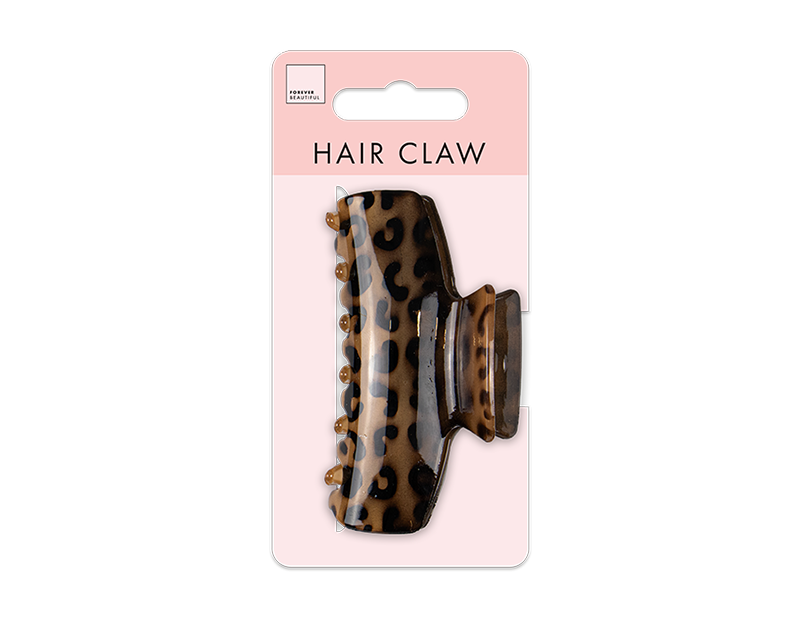 Tortoise Shell Hair Claw Clip