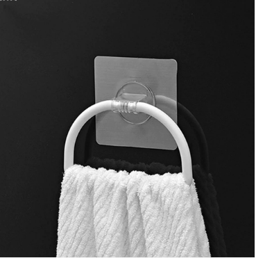 Towel Ring Magic Sticker No Drilling No Nailing Durable and Stable 15cm