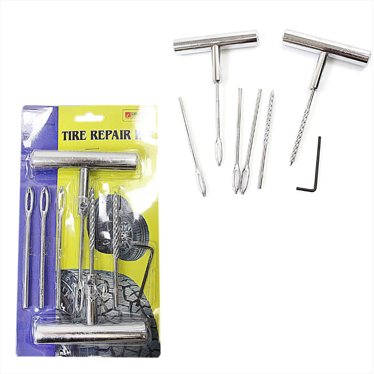 Tyre Puncture Repair Kit Emergency Use For Car And Vans