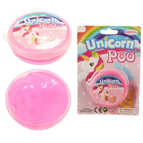 Unicorn Poo Putty Magic Slime Magical Fun Kids 7 x 2cm