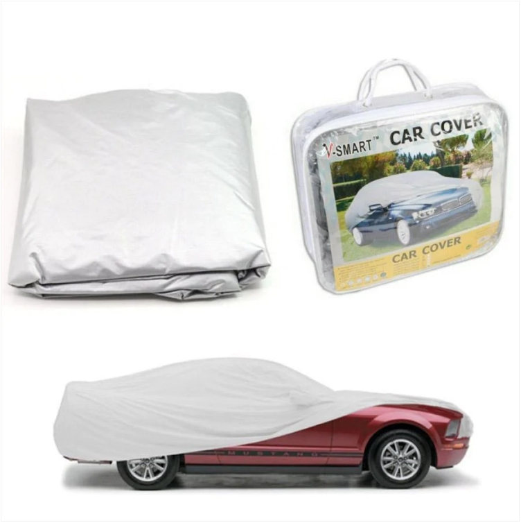 V-Smart Car Cover 100% Polyester Maximum Protection 482cm x 175cm x 119cm (L)