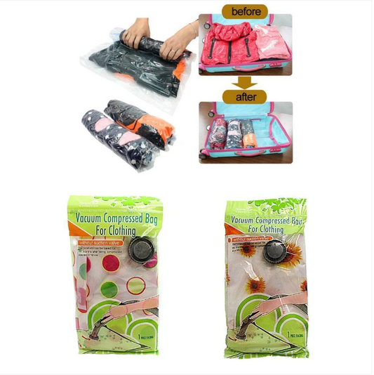 Vacuum Compressed Bag For Clothing 80cm x 60cm