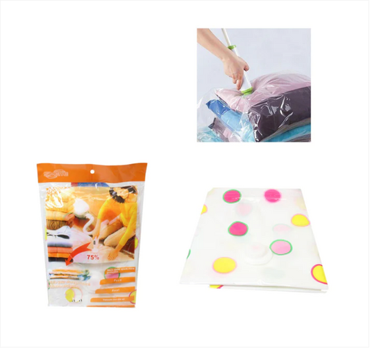 Vacuum Storage Suction Bag Triple Your Storage Pack and Seal 80cm x 130cm